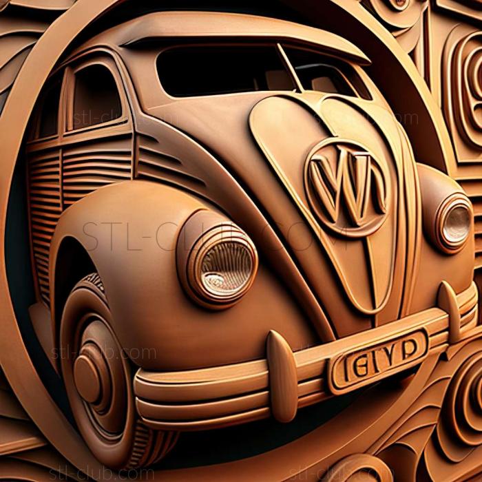 3D модель Volkswagen Taos (STL)